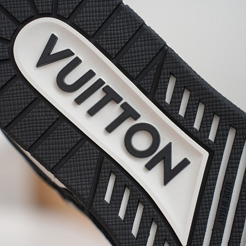 LV Trainer Sneakers - Monogram Denim & Calf Leather Unisex Classic
