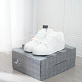 LV Trainer Sneakers - Monogram Denim & Calf Leather Unisex Classic
