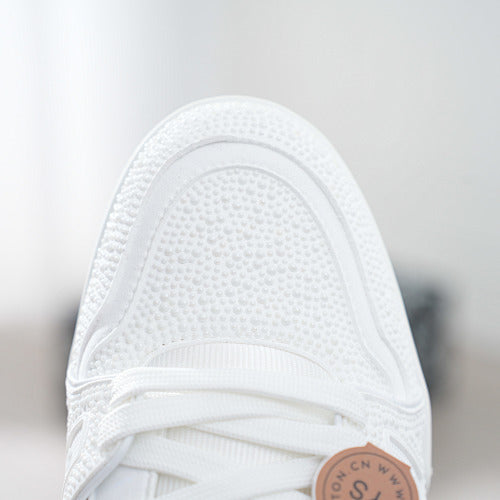 LV Trainer Sneakers - Monogram Denim & Calf Leather Unisex Classic