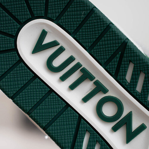 LV Trainer Sneakers - Monogram Denim & Calf Leather Unisex Classic