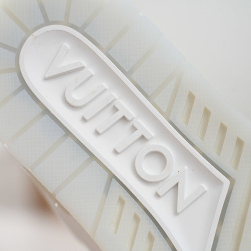 LV Trainer Sneakers - Monogram Denim & Calf Leather Unisex Classic