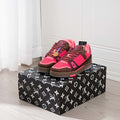 LV Trainer Sneakers - Monogram Denim & Calf Leather Unisex Classic