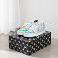LV Trainer Sneakers - Monogram Denim & Calf Leather Unisex Classic