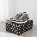 LV Trainer Sneakers - Monogram Denim & Calf Leather Unisex Classic