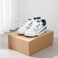 LV Trainer Sneakers - Monogram Denim & Calf Leather Unisex Classic